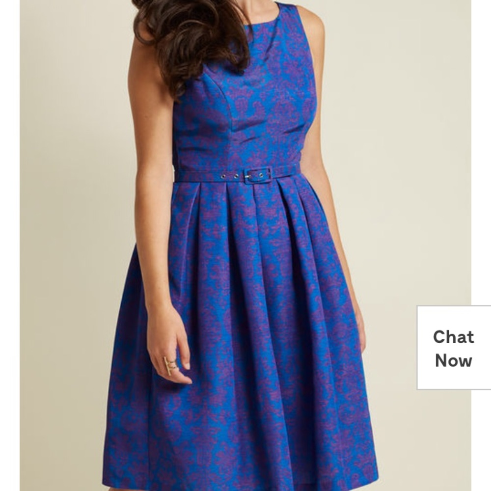ModCloth NWOT ‘Innate Glamour Fit & Flare Dress’